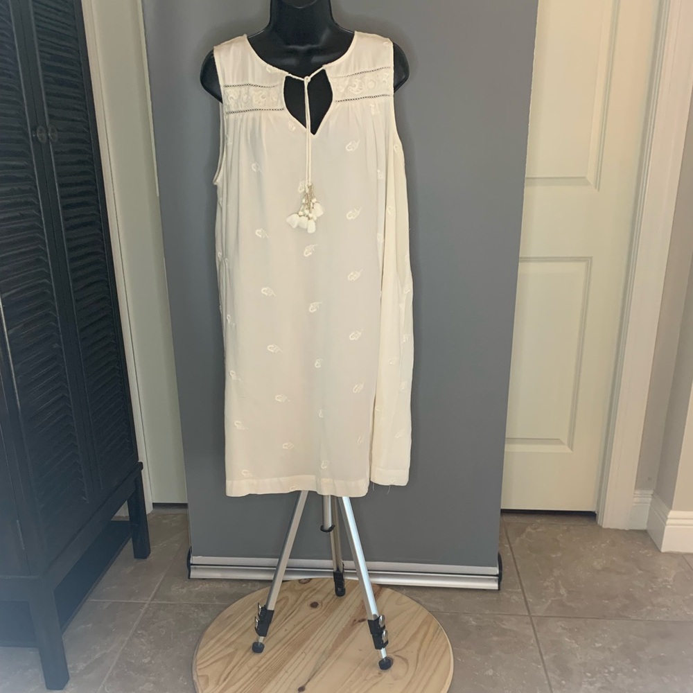 Embroidered Resort Dress